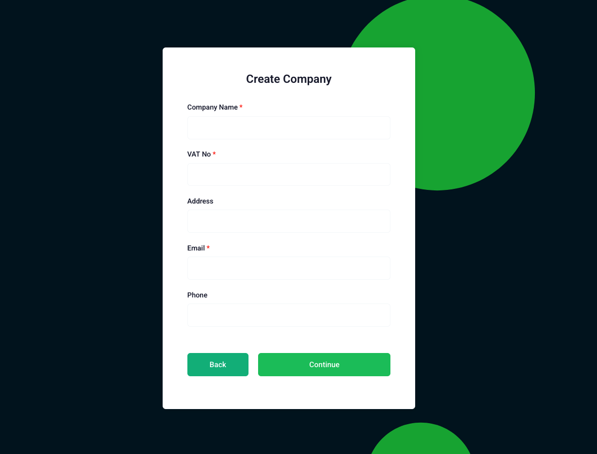 Create Company